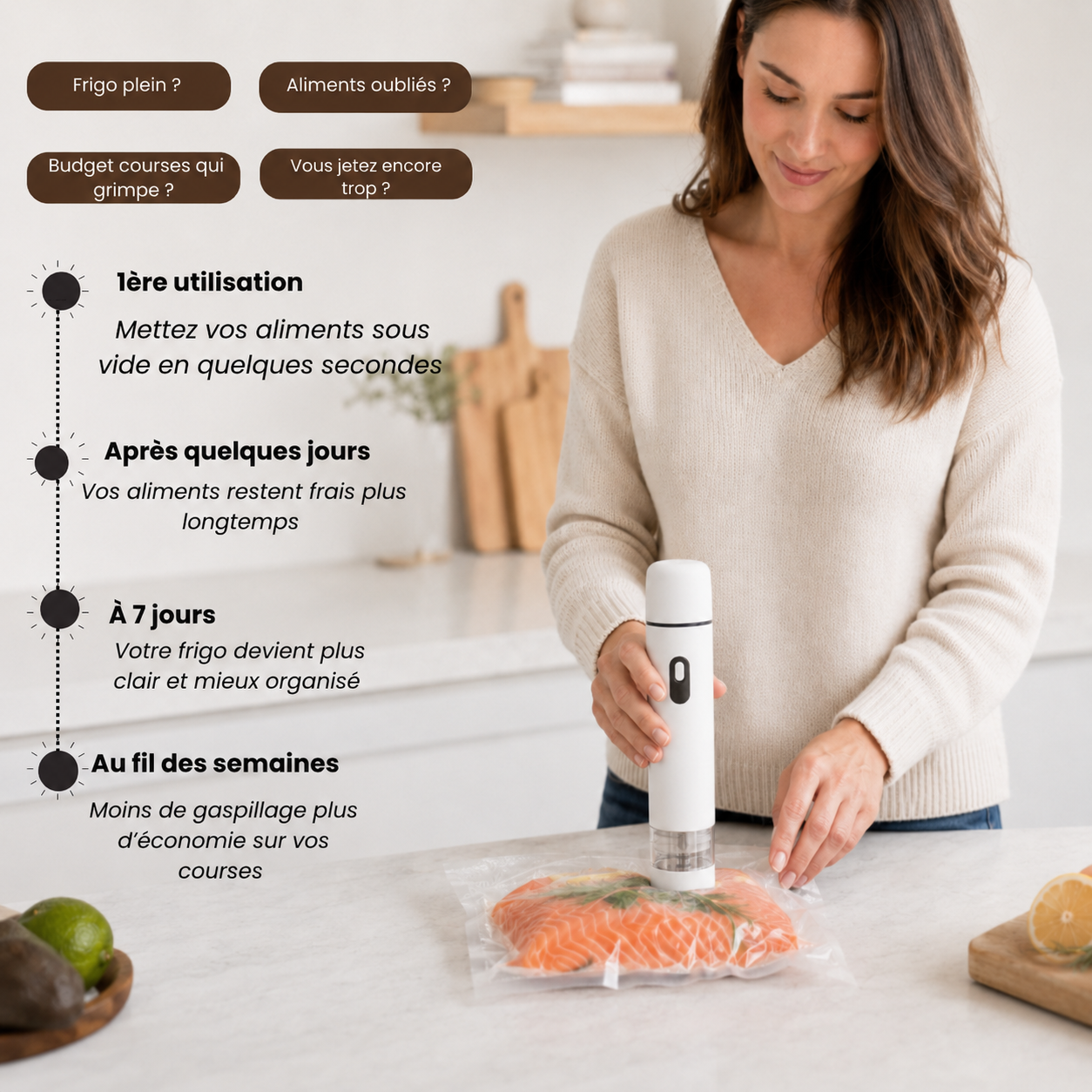 Kit KOVA – Mise sous vide portable
