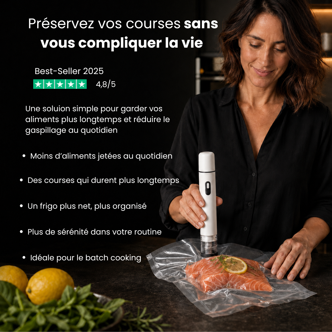 Kit KOVA – Mise sous vide portable